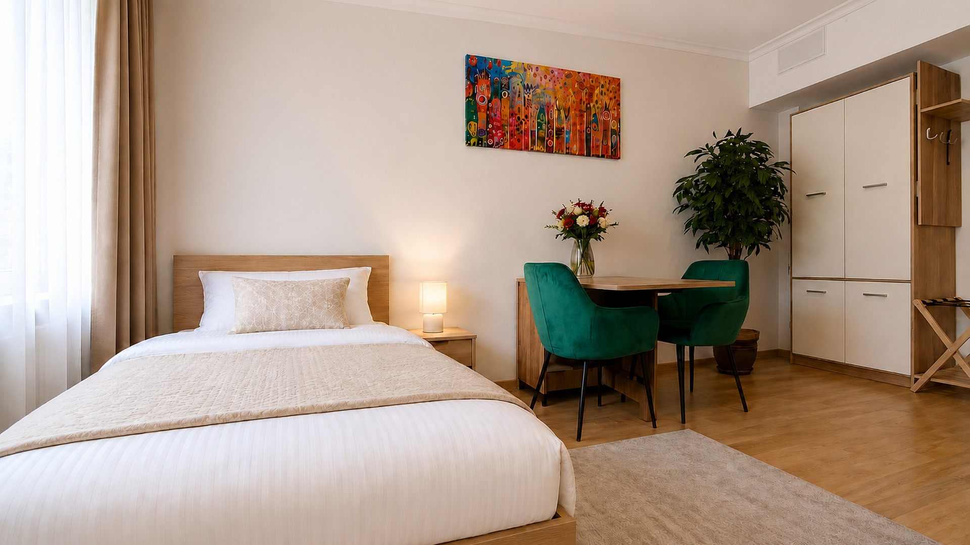 Hotel színvonalon takarított apartman ágyneműcserével Százhalombattán